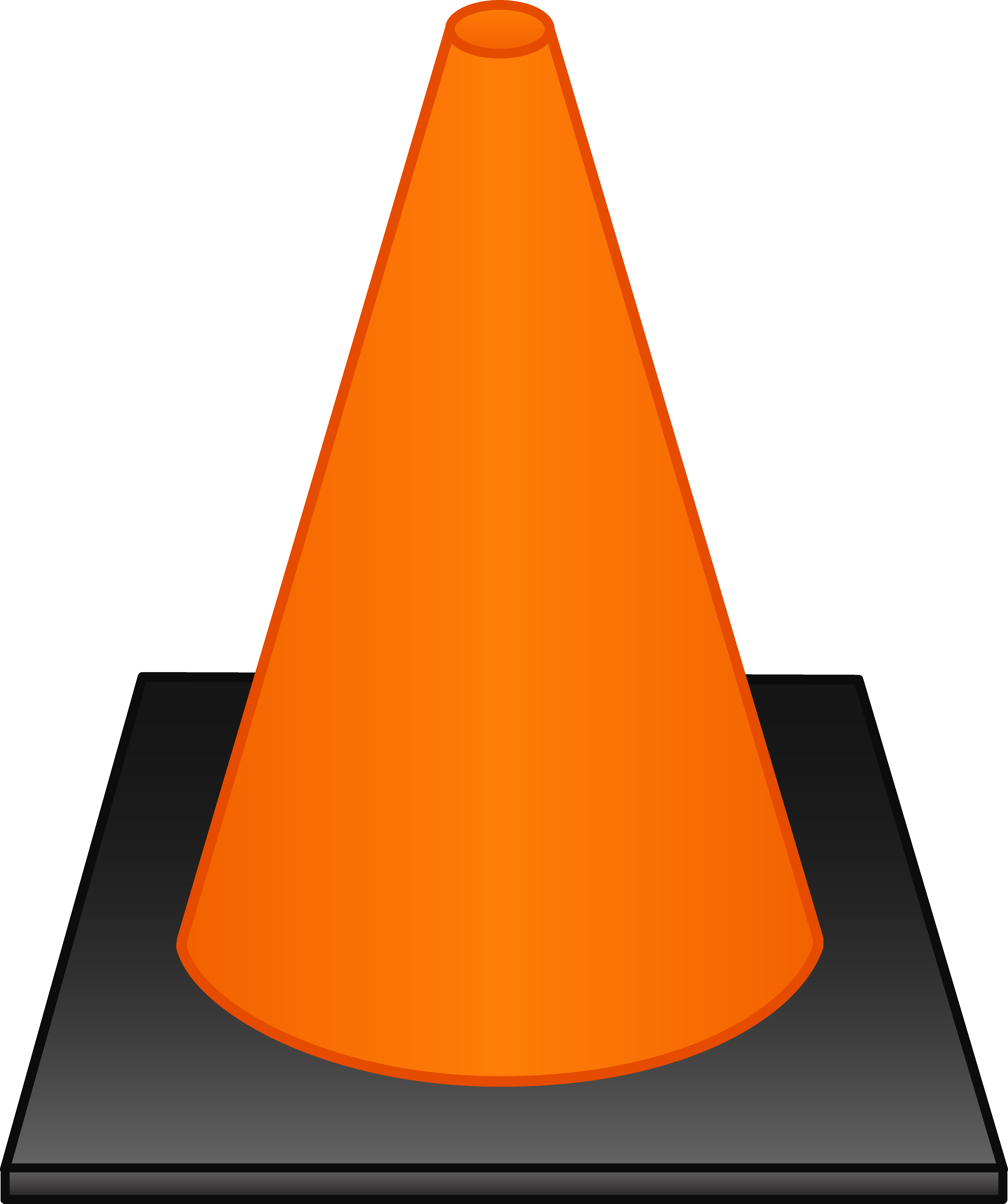 Construction cone clipart free clipart images