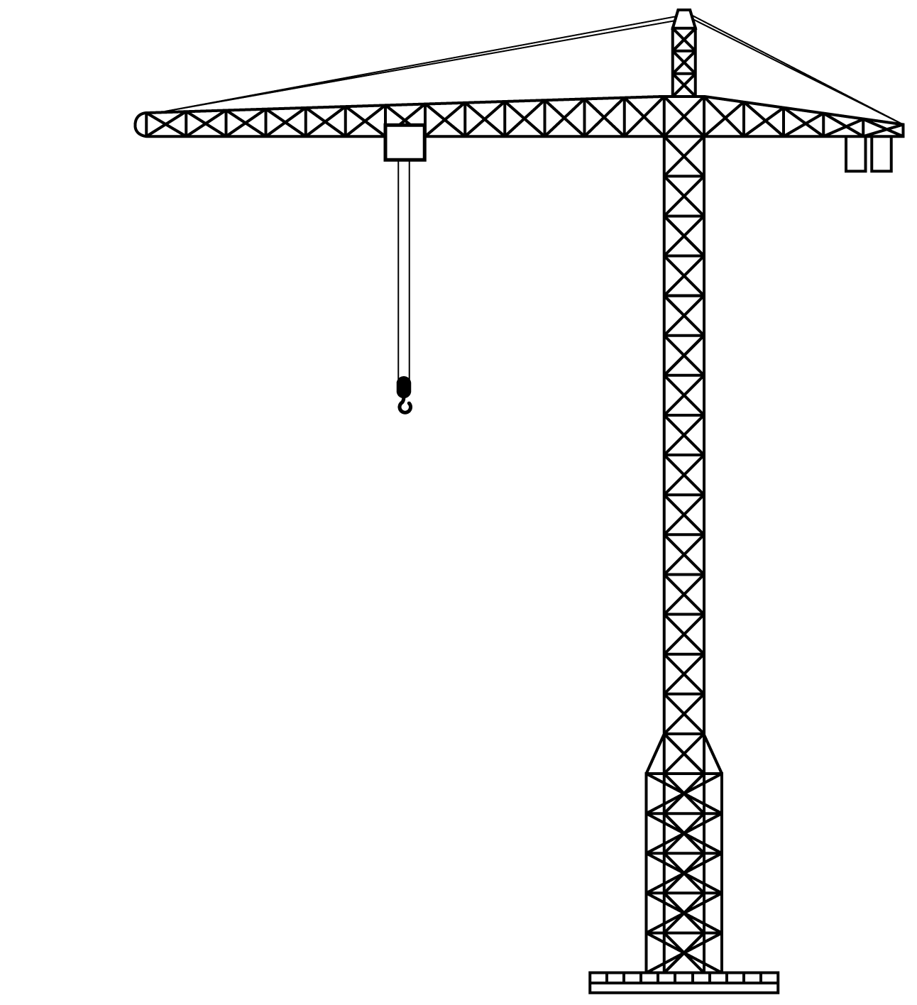 Construction clipart crane, Construction crane Transparent