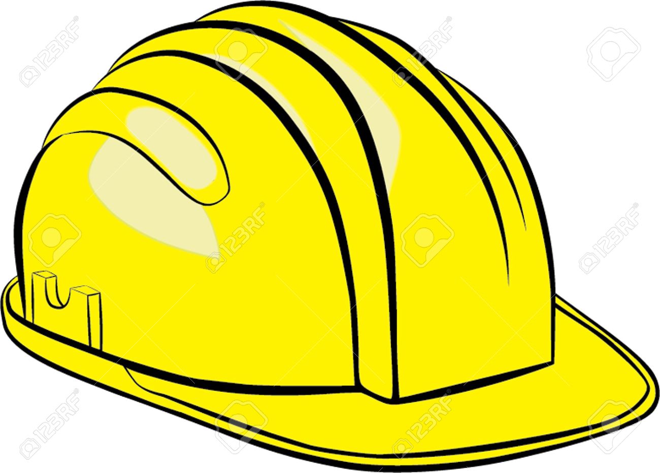Construction hard hat clipart