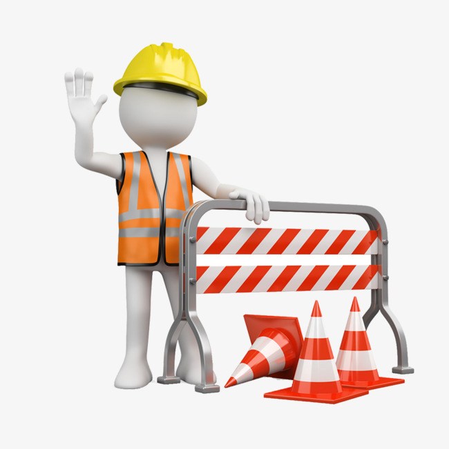 Construction safety clipart.