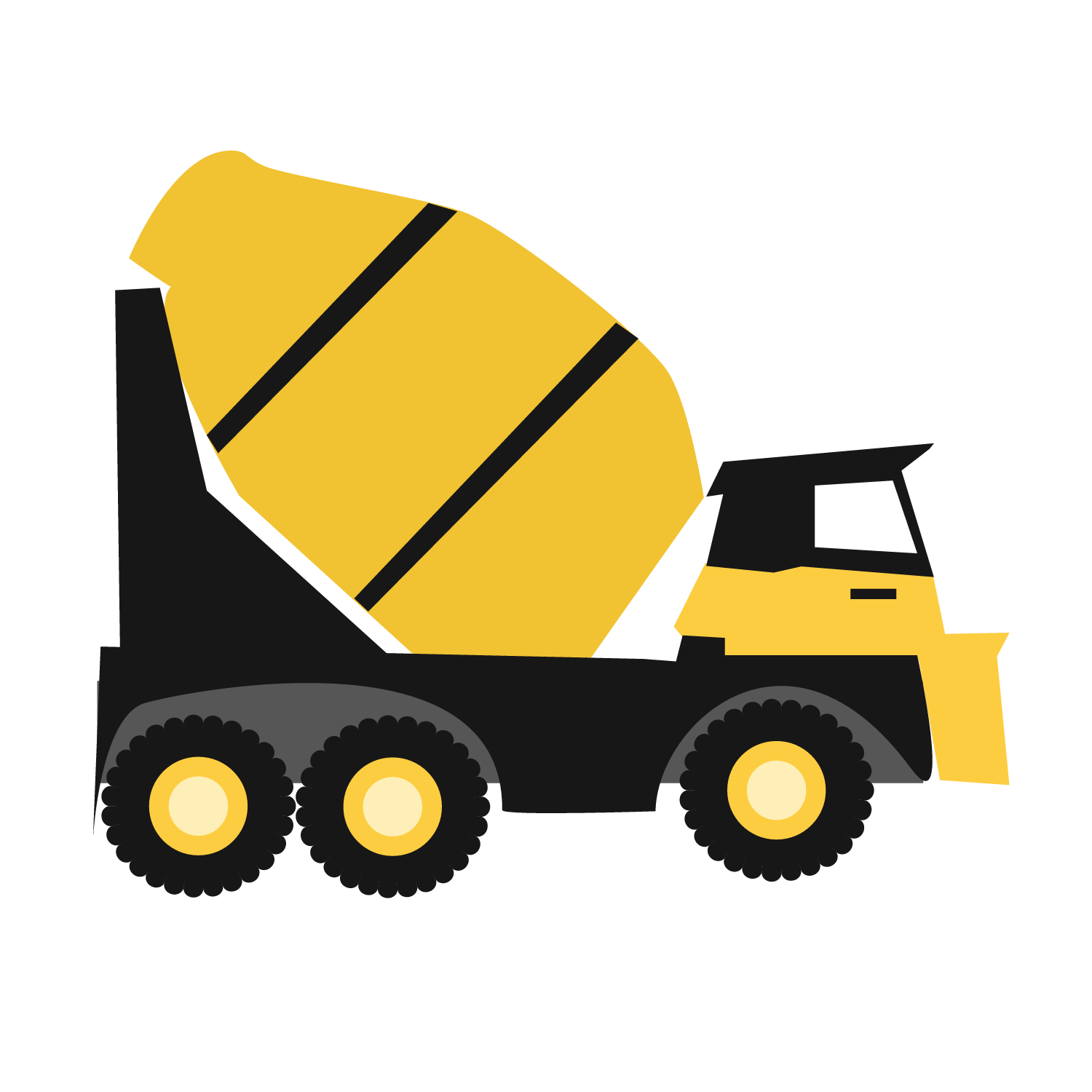 Construction vehicle clipart cement truck pictures on