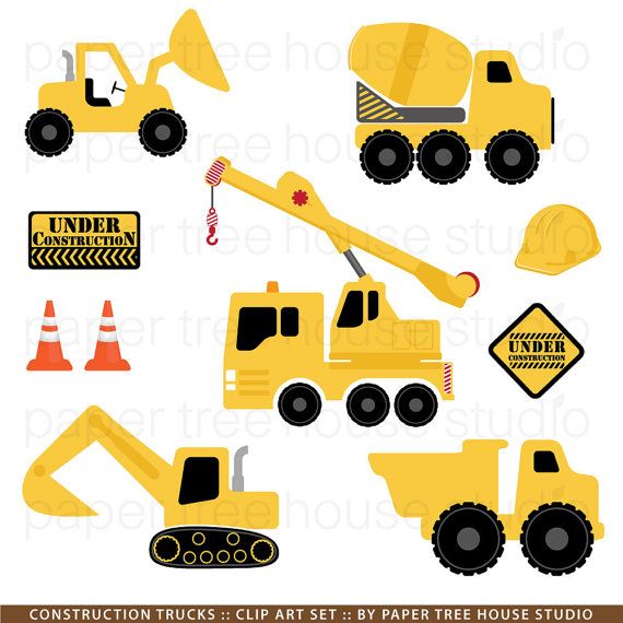 Construction trucks clip.
