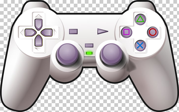 Joystick PlayStation Game controller , Joystick Free , white