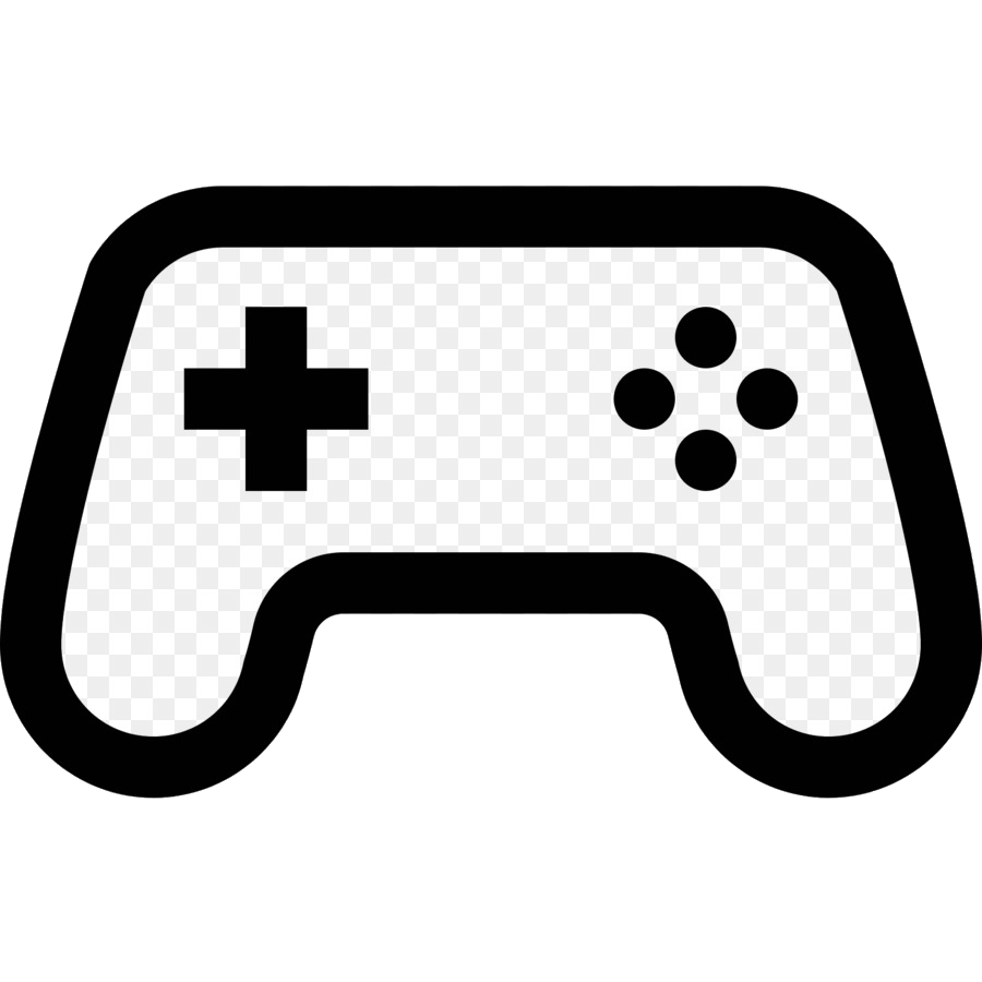 Xbox Controller Free Silhouette Clip Art Transparent Png