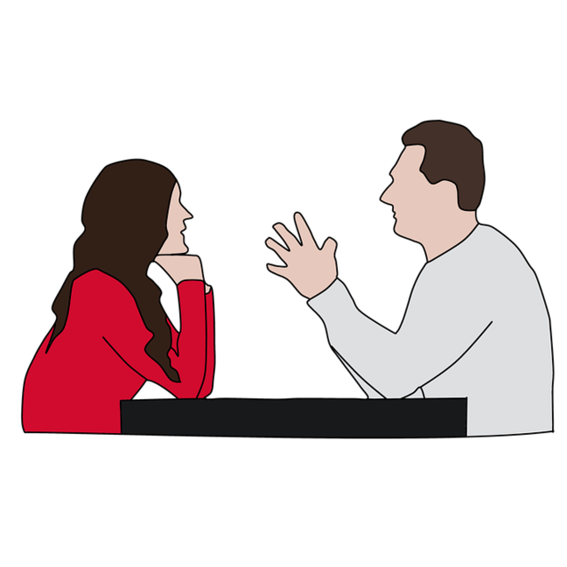 Conversation clipart two person, Conversation two person