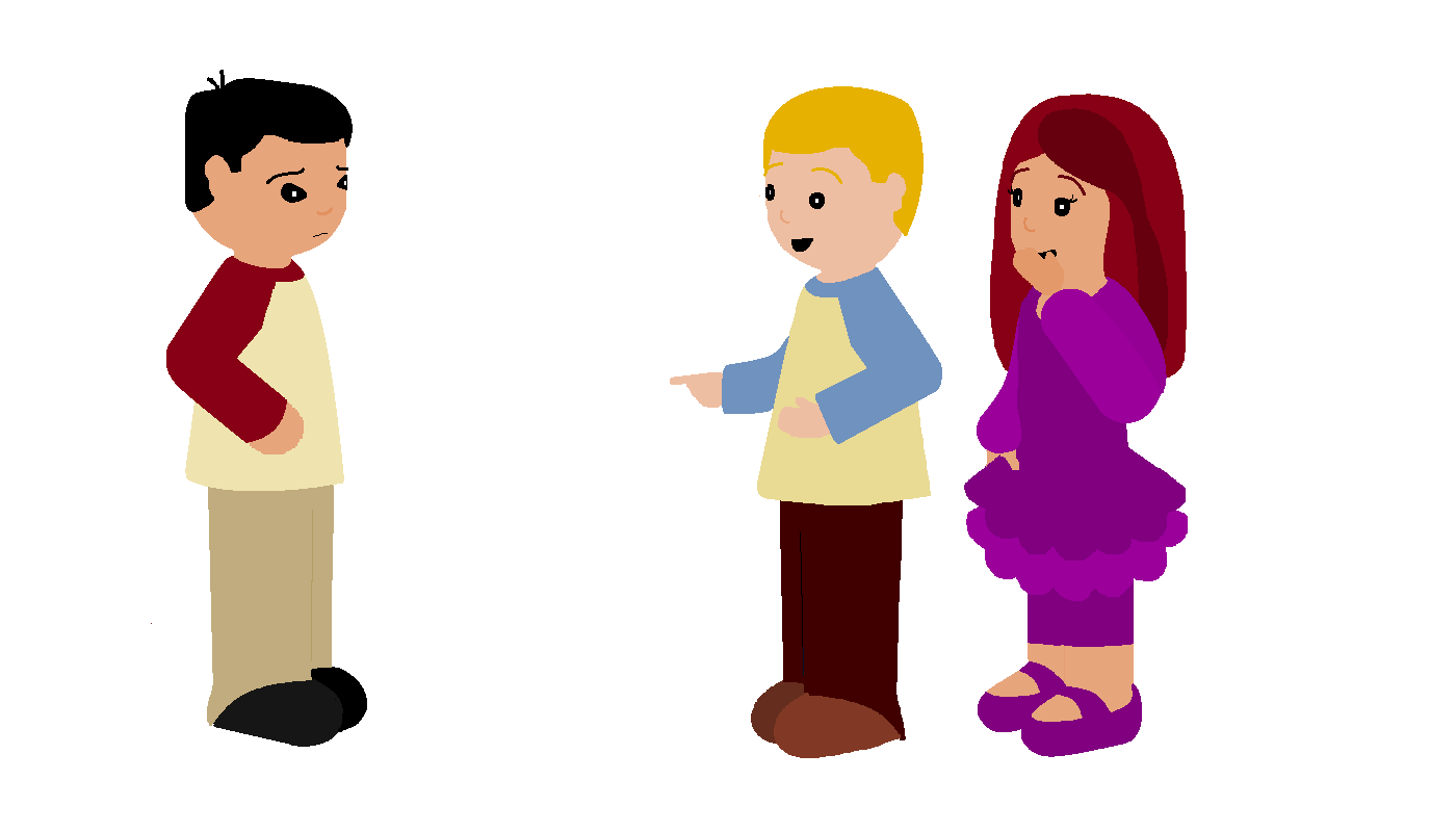 talking clipart two person