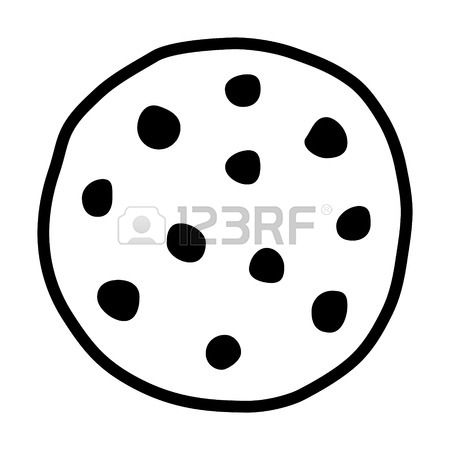 Cookies Clipart Black And White