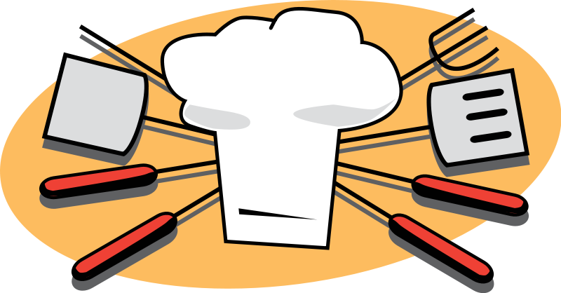 Cooking clipart black.