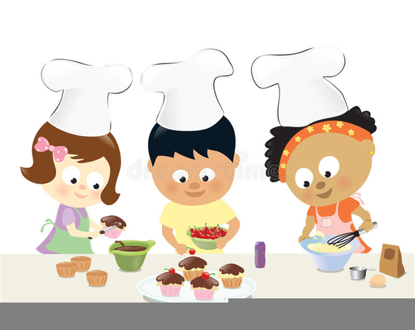 Cooking clipart kids.
