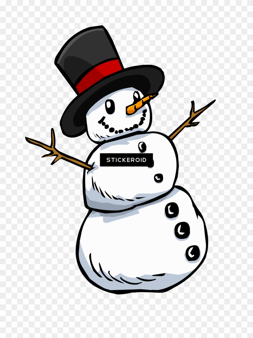 Snowman clip art.