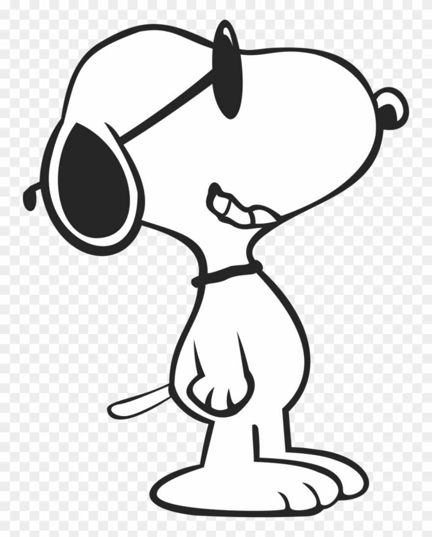 Snoopy clipart transparent.