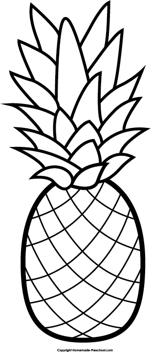 Pineapple clipart free clip art hair image