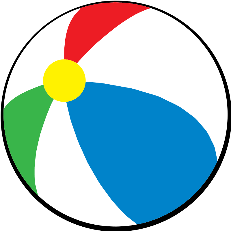 Free Picture Of Beach Ball, Download Free Clip Art, Free