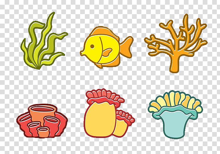 coral clipart animated