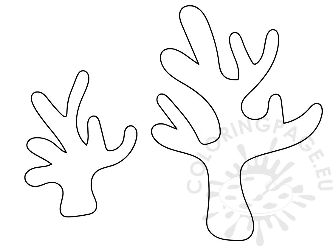Coral Clipart Black And White