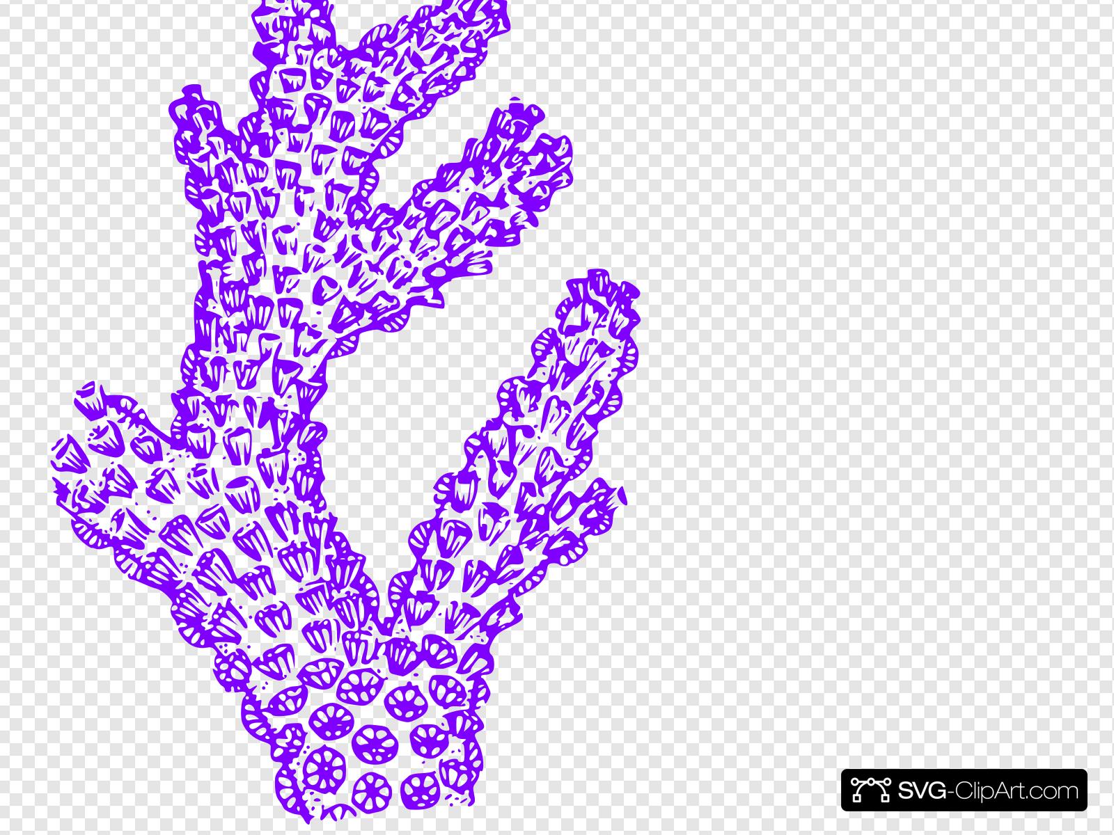Purple Coral Clip art, Icon and SVG