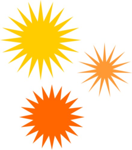 Creating Spikes or Sun Rays