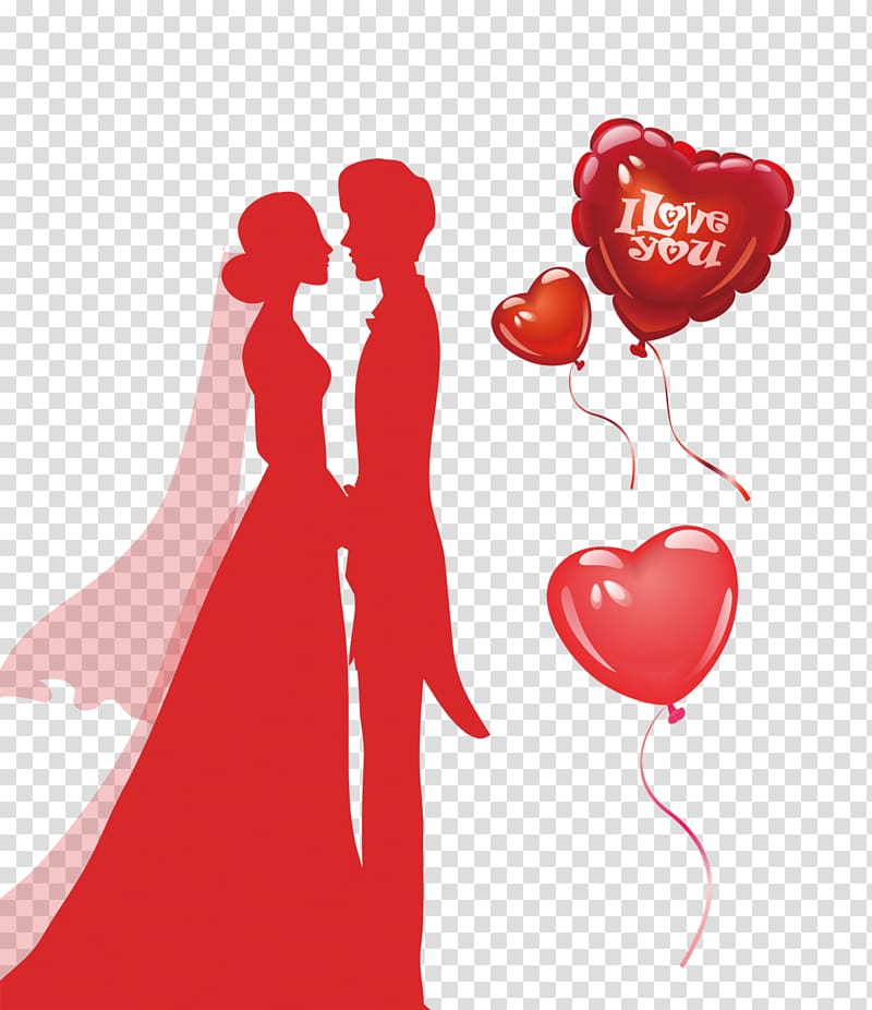 CorelDRAW Wedding Love Marriage, Tanabata couple transparent