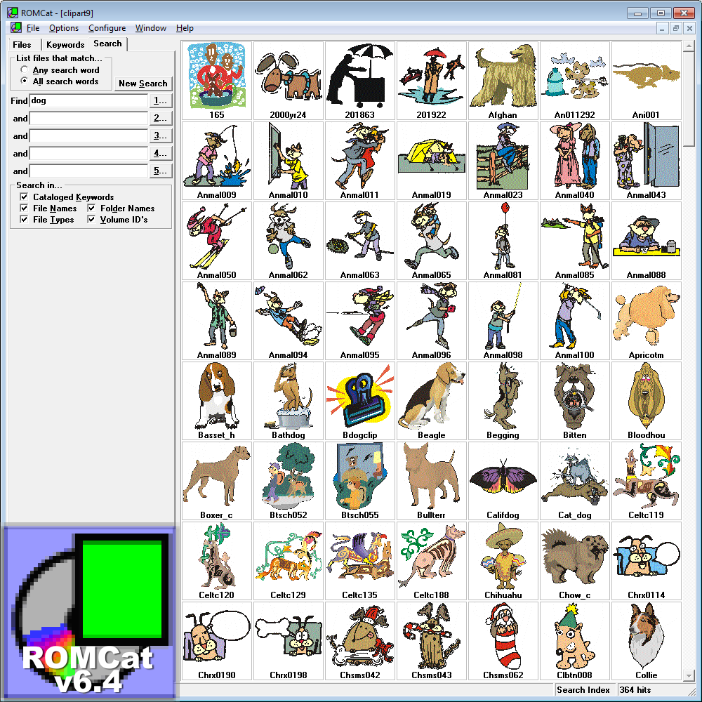 ROMCat Clip Art Utility