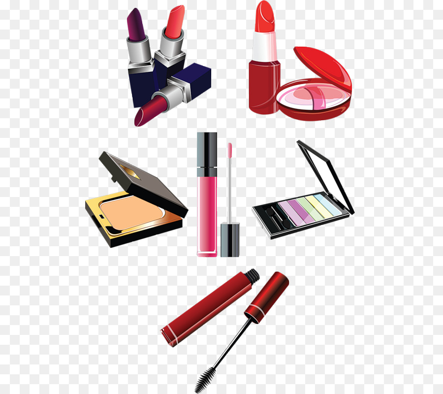 Cosmetic vector clipart Cosmetics Cosmetic container Nail
