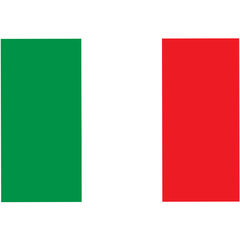 Italian flag clipart.