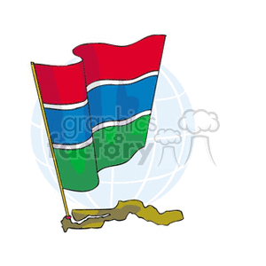 country flag clipart mountain