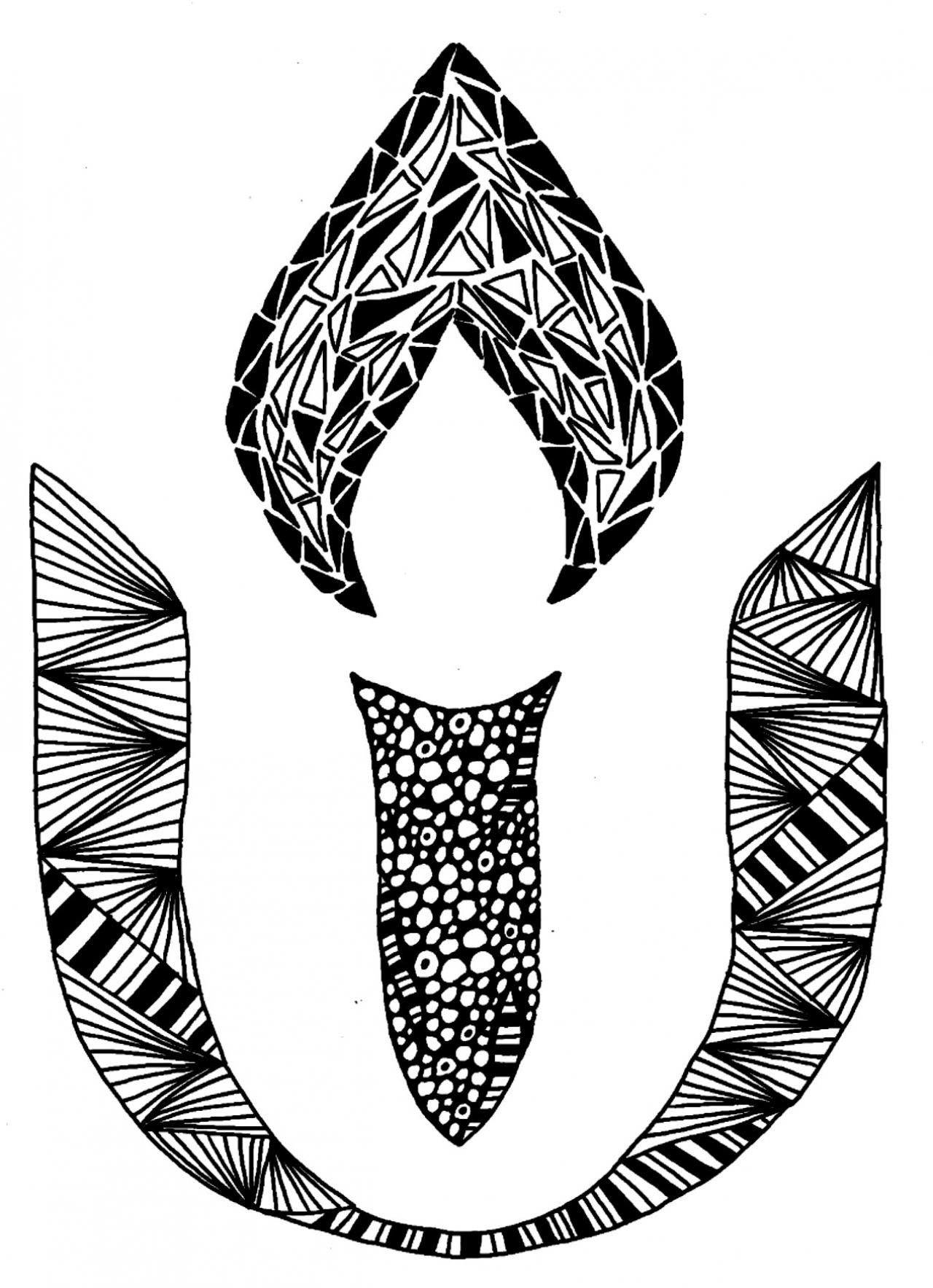 Unitarian universalist doodle.