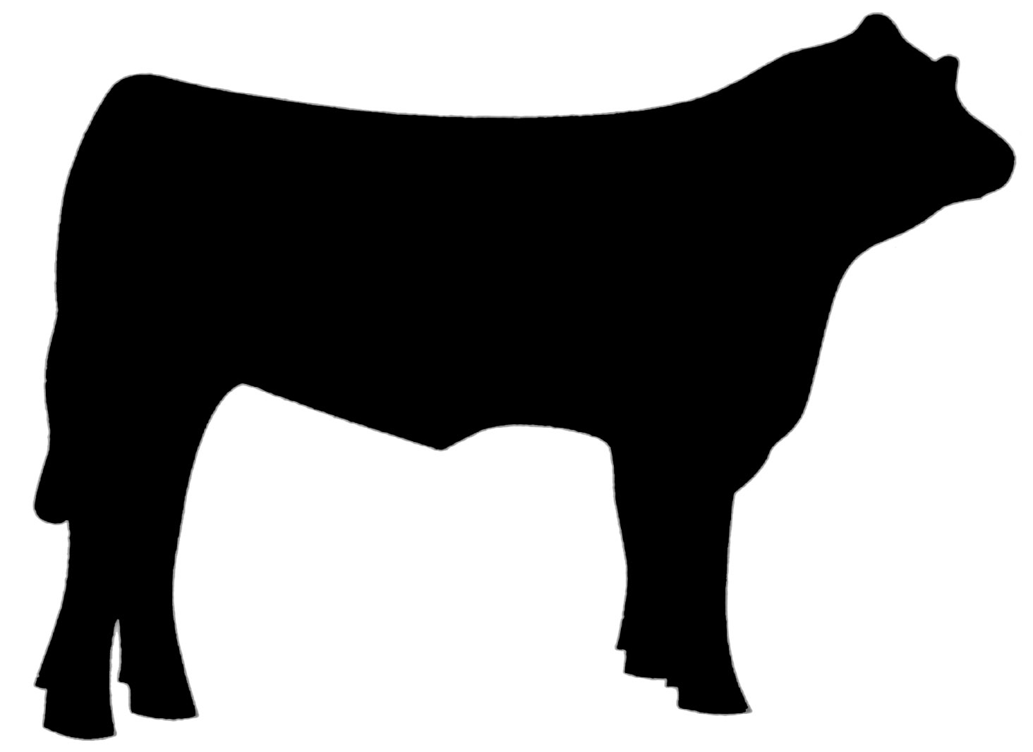 Free Cow Silhouette Cliparts, Download Free Clip Art, Free
