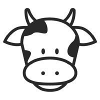 Free Cow Face Clipart Black And White, Download Free Clip