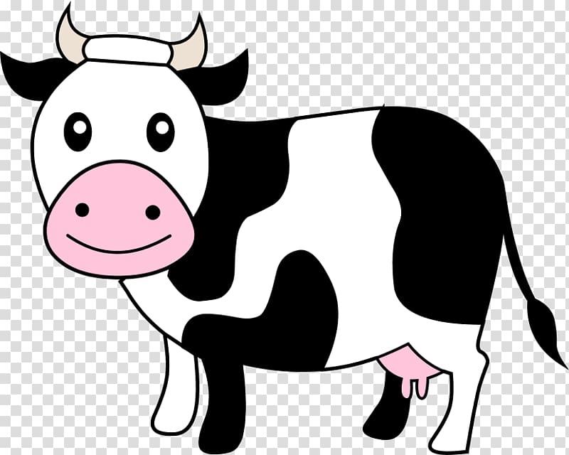 Dairy cattle Calf , cow transparent background PNG clipart