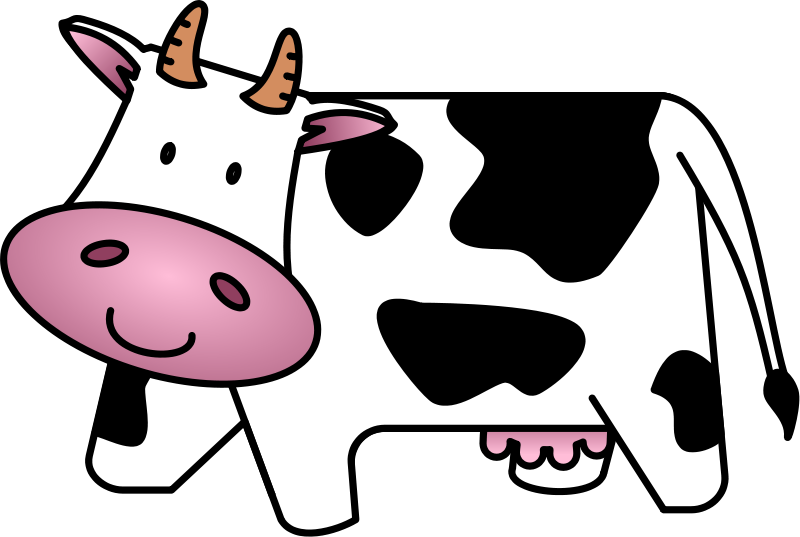 Cow Clip Art Free Cartoon
