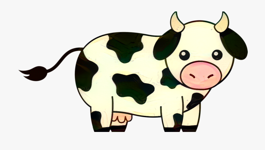 Cow clipart cute.
