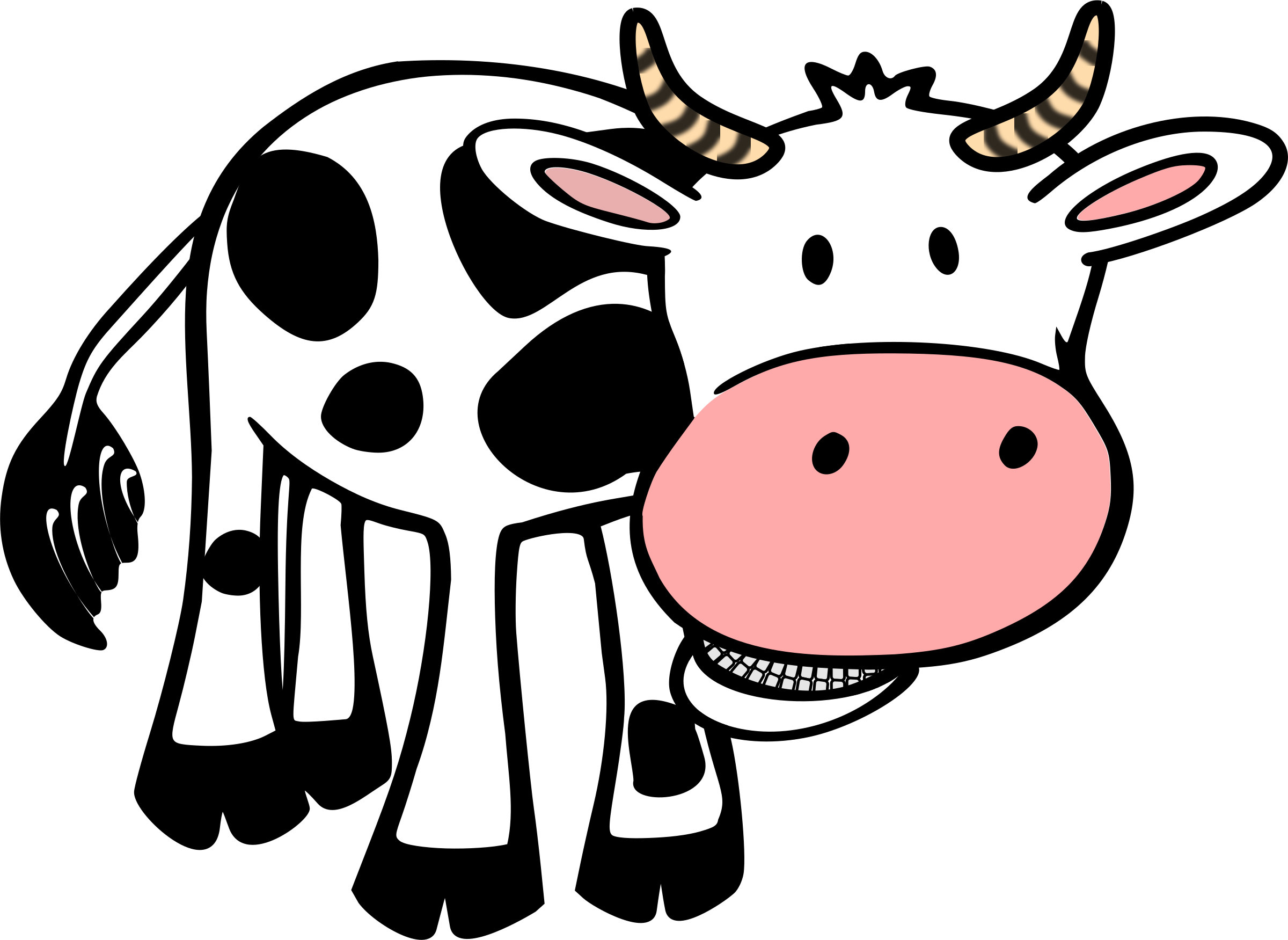 Unique Cow Clip Art Images