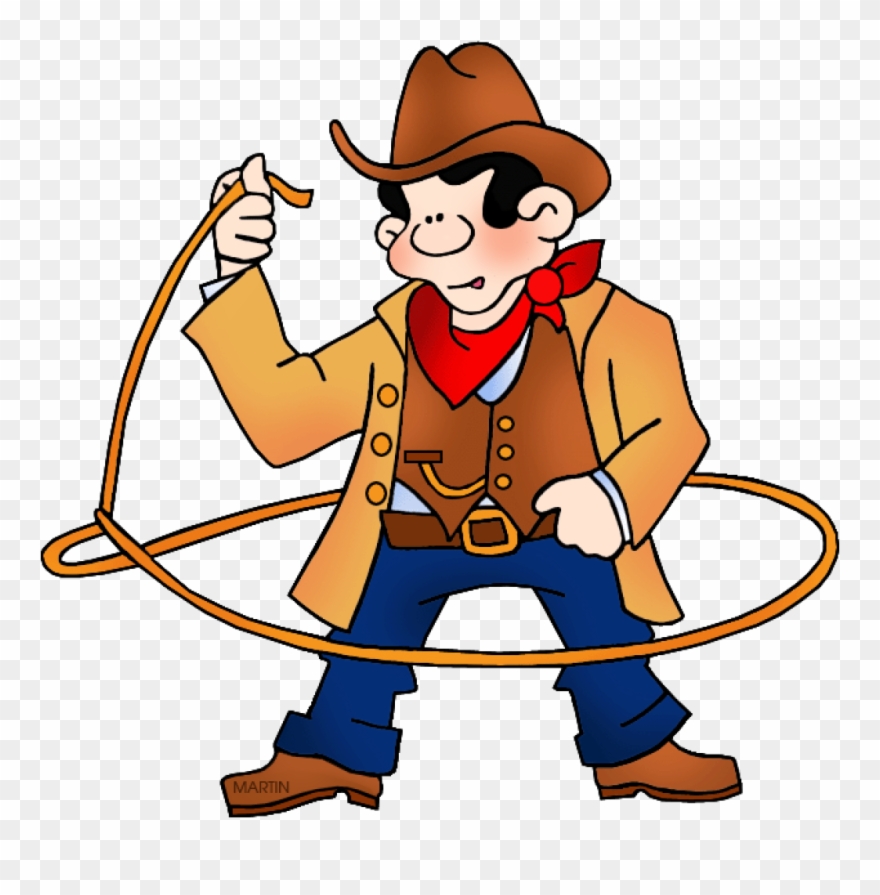 cowboy clipart cartoon