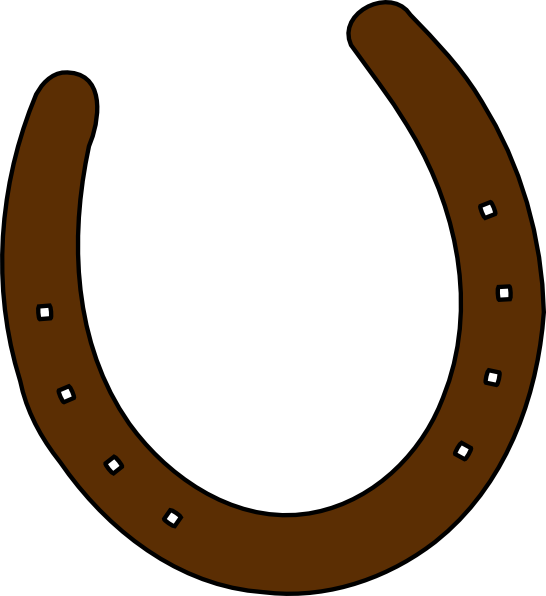 cowboy clipart horseshoe