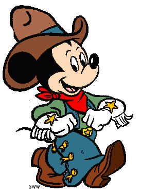 Mickey mouse cowboy.