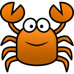 crab clipart happy