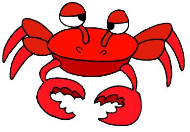 King crab clipart.