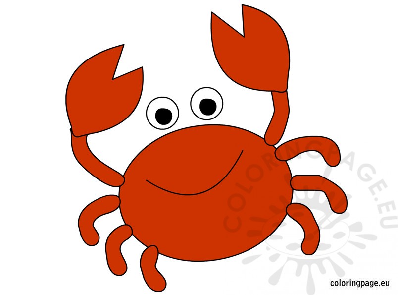 crab clipart red
