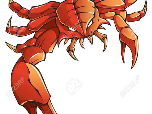 Crab Clipart scary
