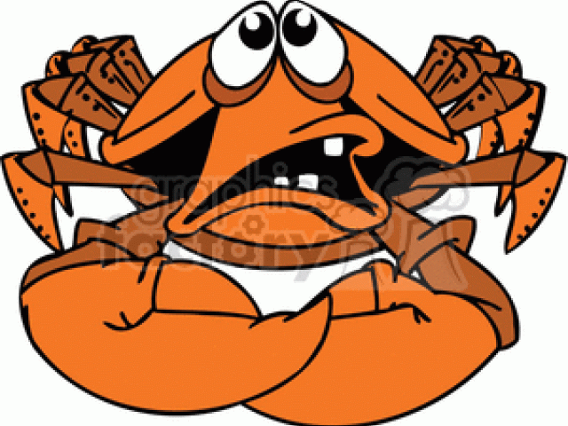 crab clipart scary