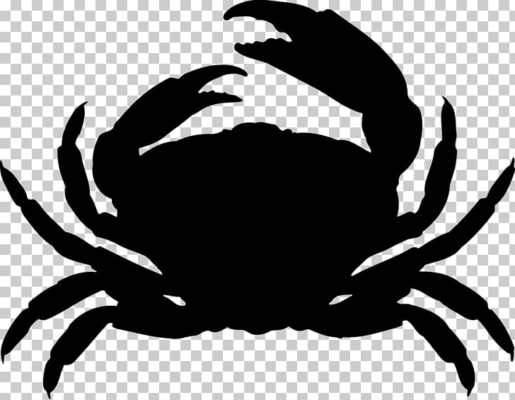 Dungeness crab silhouette.