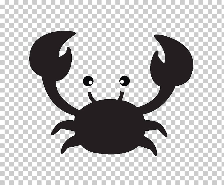 Crab silhouette scalable.