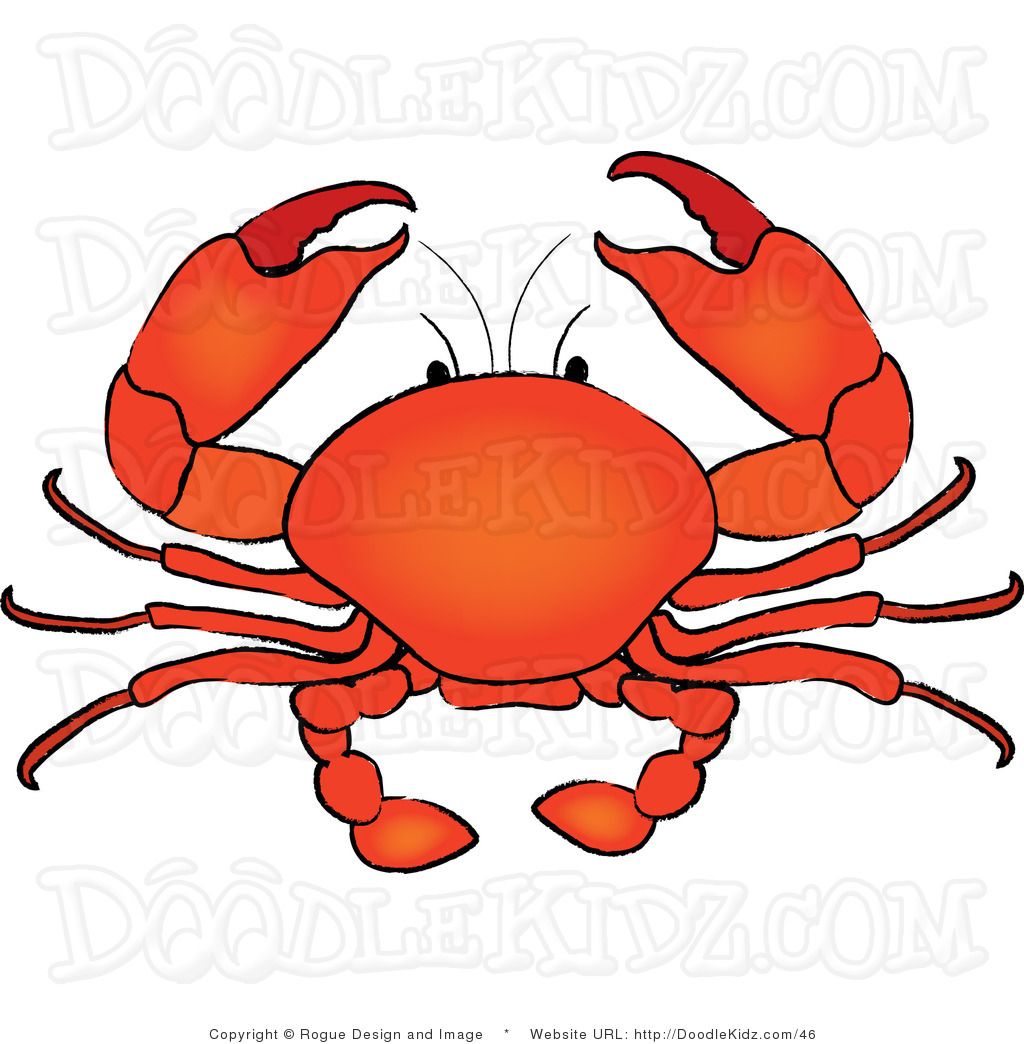 Crab clip art.
