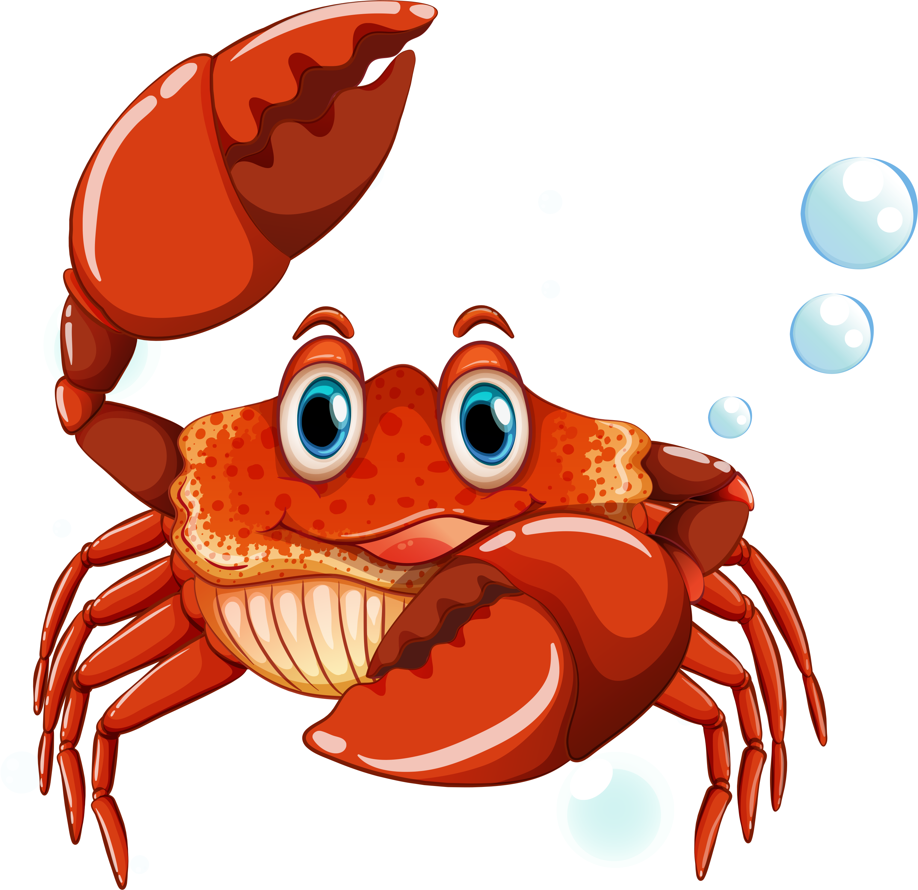Clipart Fish Crab Cartoon Crabs Png Image With Transparent Background ...