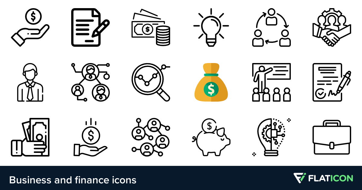 Business and finance Icons
