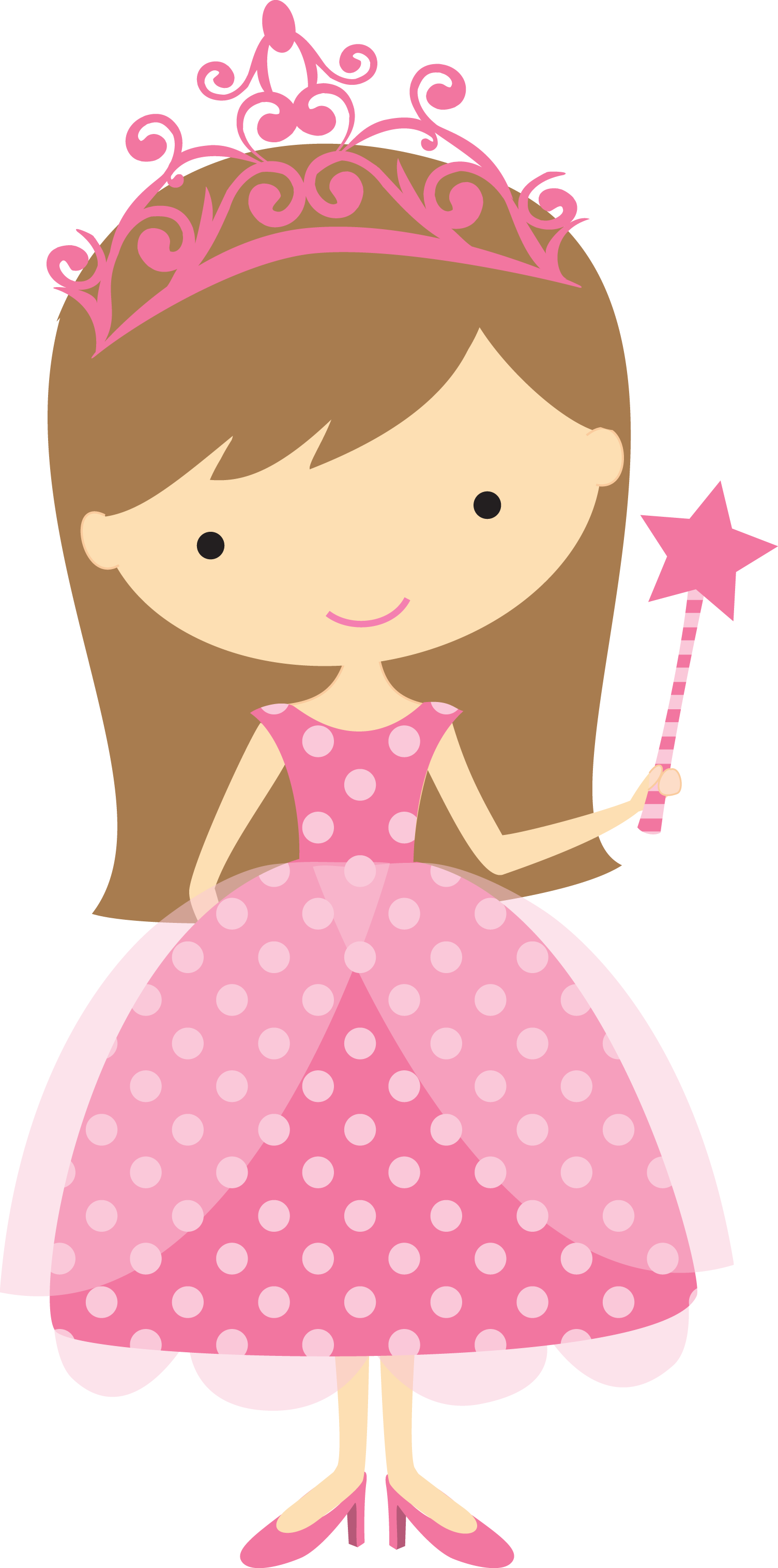 create your own clipart little princess