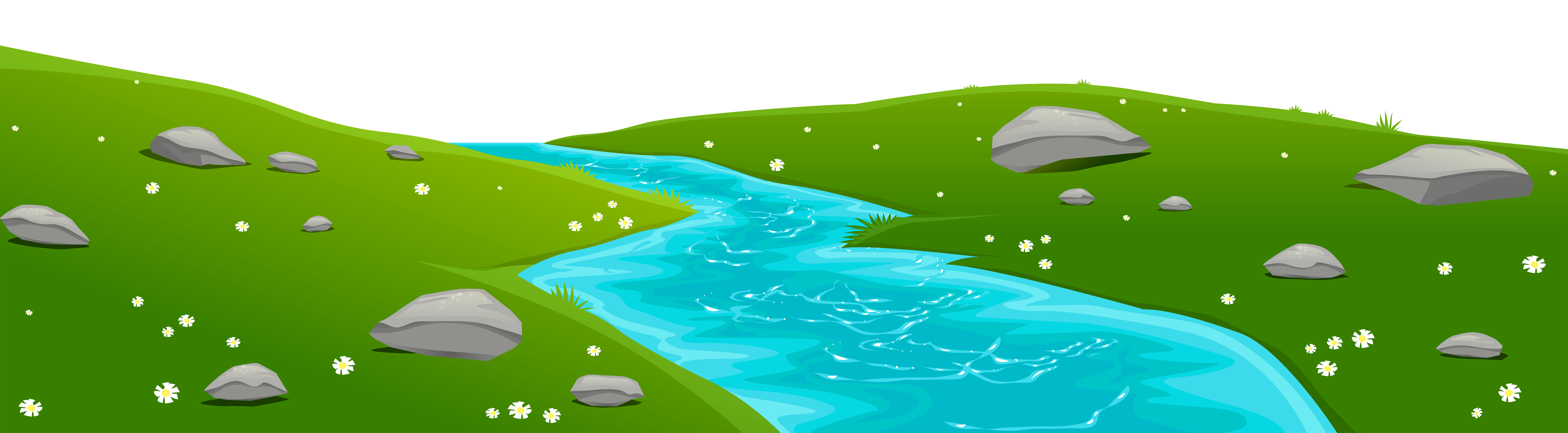 Forest clipart river, Forest river Transparent FREE for