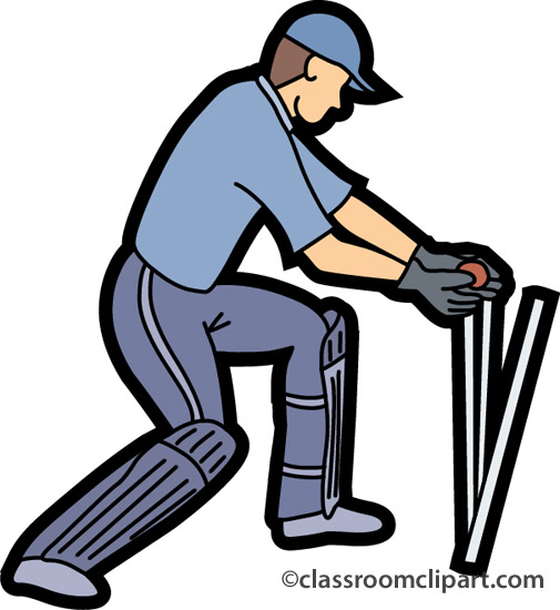 Animated cricket clipart.