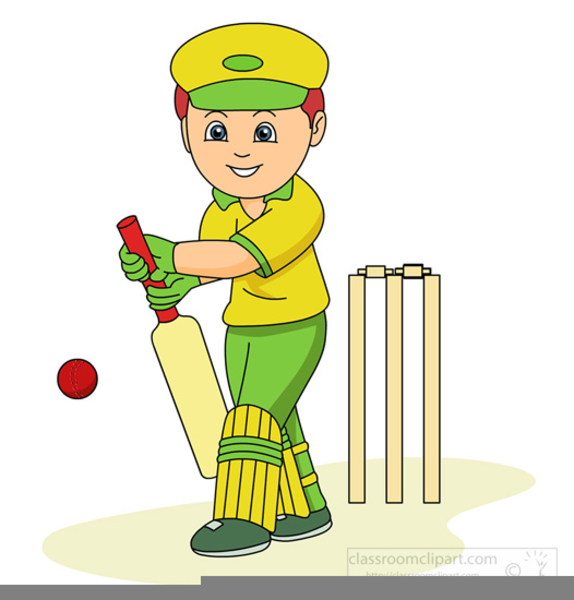 Cricket Game Cliparts